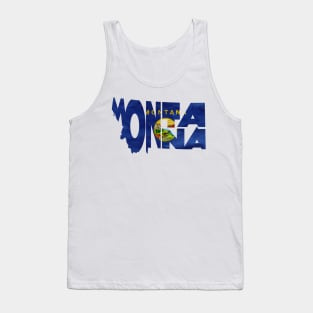 Montana Typo Map Tank Top